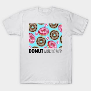 Donut lovers print T-Shirt